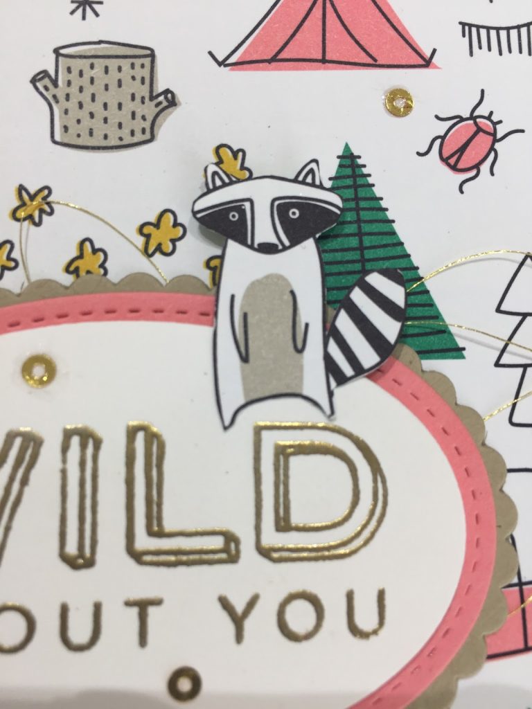 Wild About You Card . Pick A Pattern. Pieces and Patterns.
