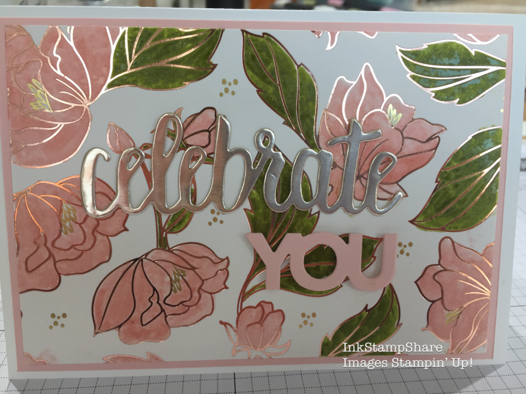 Springtime Foils with Stampin Write Markers