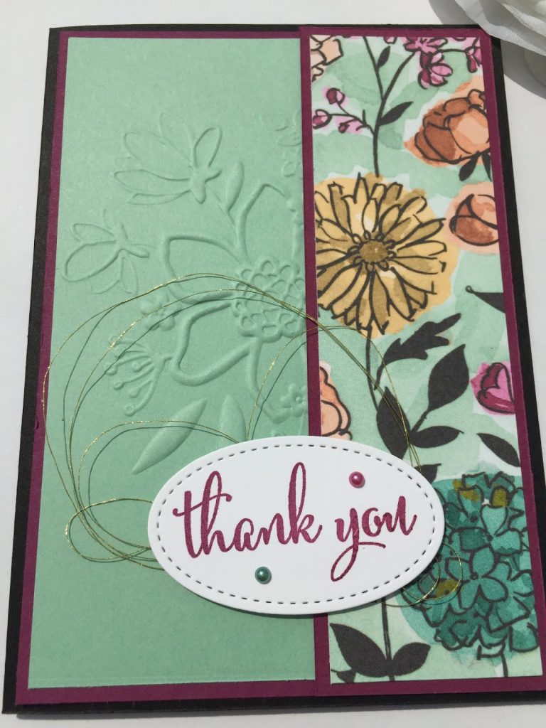 Friend and Thank you cards using the Love What You Do stamp set and Share What You Love DSP
