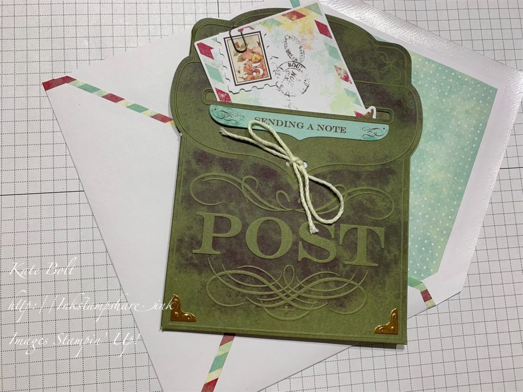 Card made from the Precious Parcel Card Kit from Stampin Up