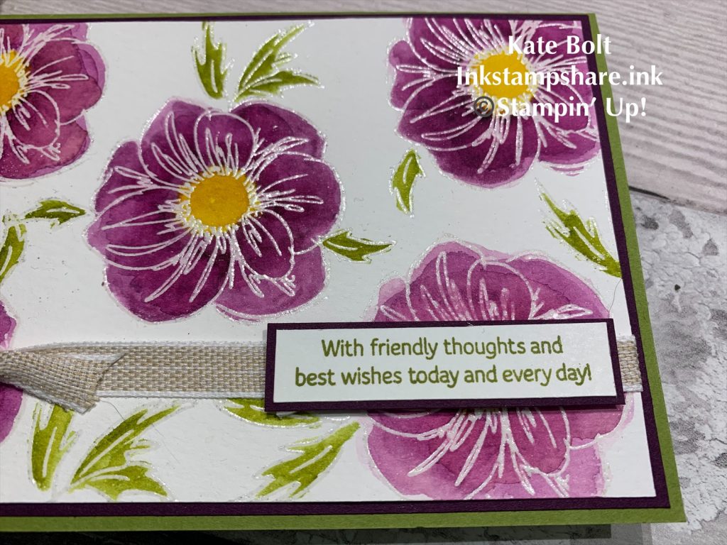 Floral Essence  Card- New Product Stampin Up