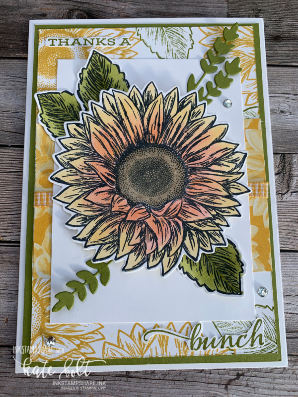 Celebrate Sunflowers Sketch Challenge We have a sketch for the Inspire Create Challenge #075. Using the large sunflower as the focal point.