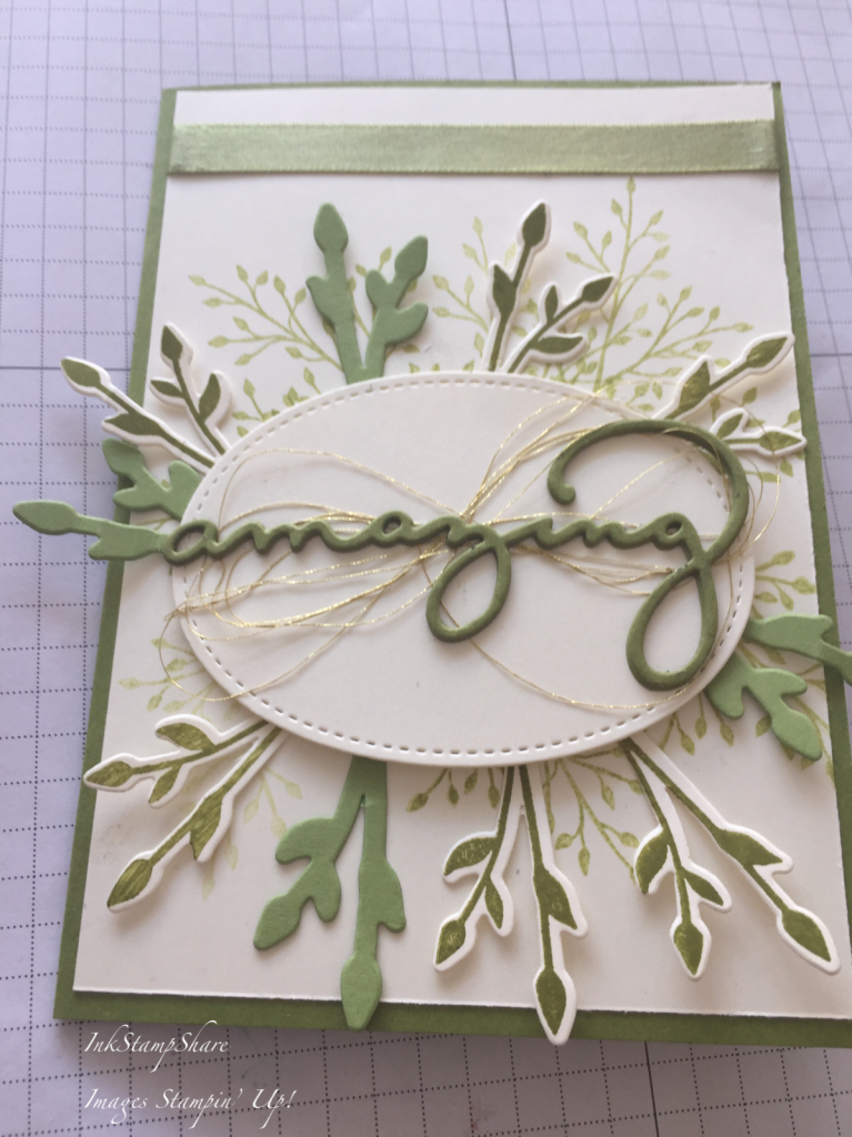 Congratulations card, Inspire Create Stamping Challenge Floral Theme #024