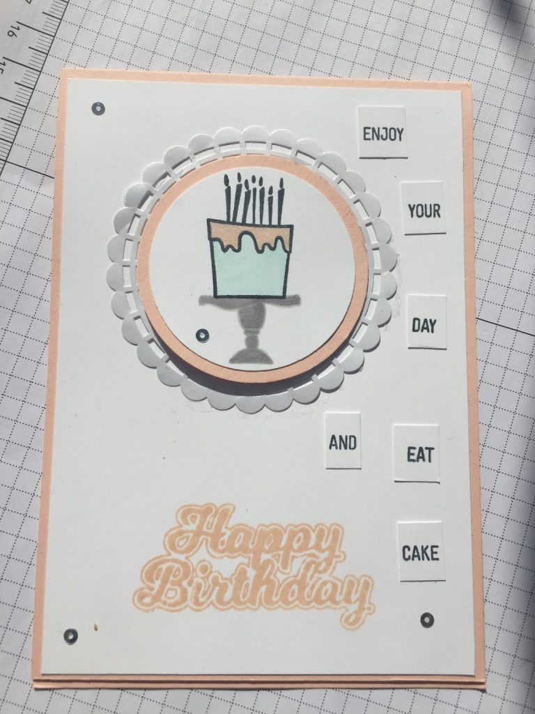 Blow Out The Candles Birthday Card at Coffee and Cards