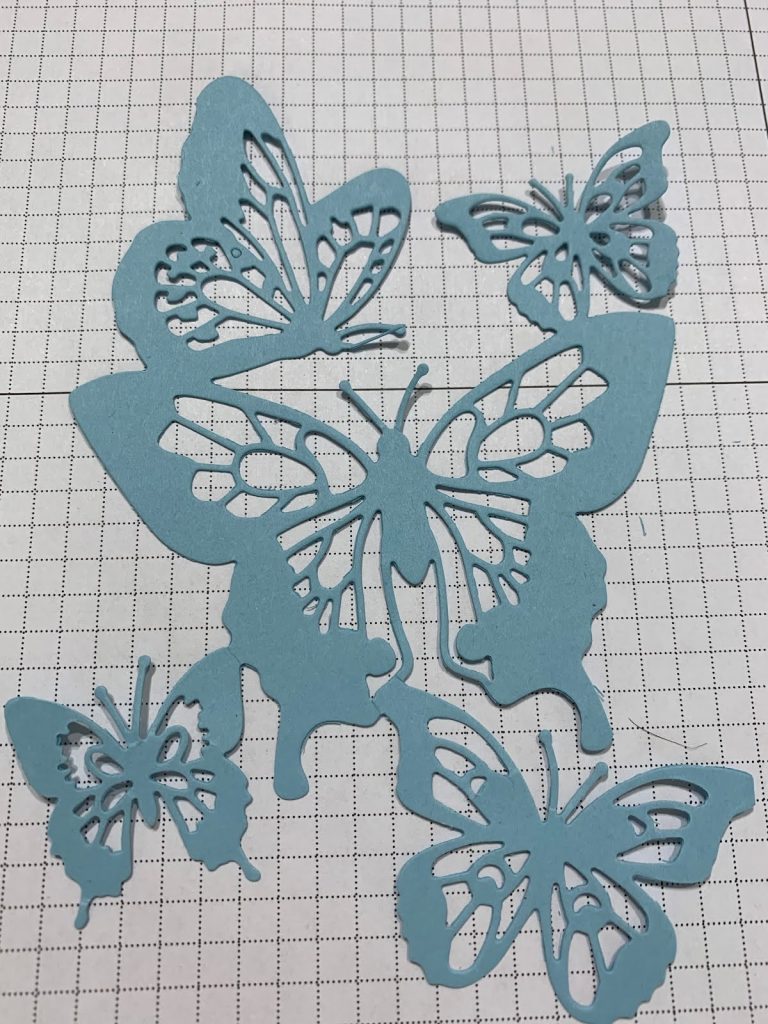 Butterfly Beauty Die cut out