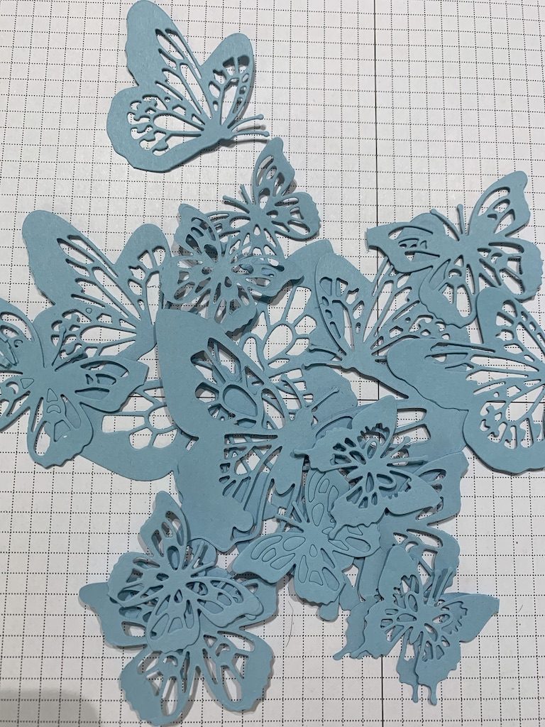 Butterfly Beauty Die cut out