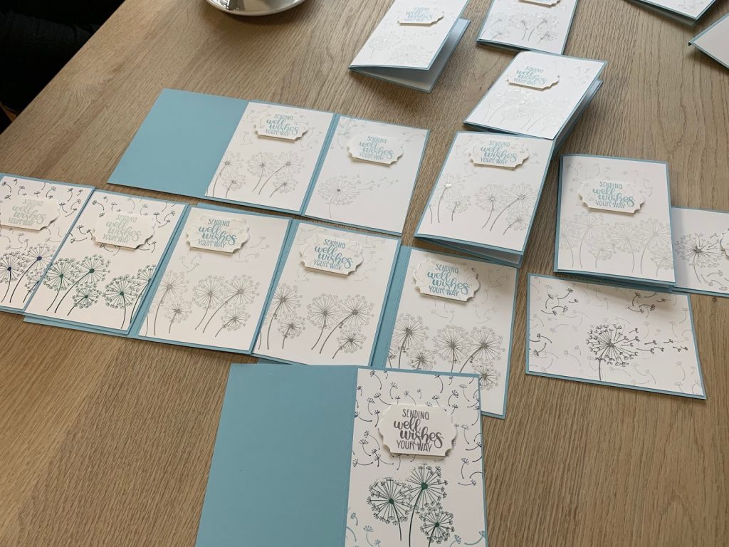 Dandelion Wishes, Coffee and Cards