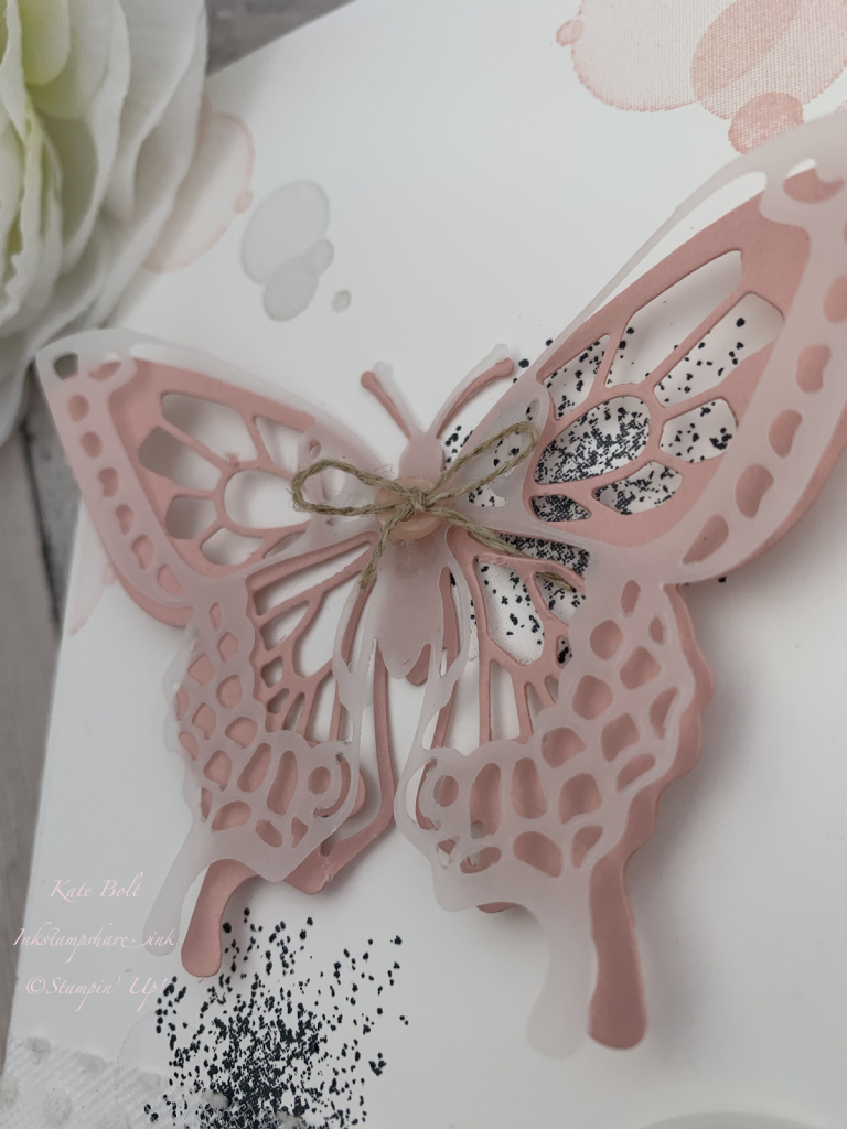 Delicate butterfly card using the Beauty Abounds Bundle from Stampin' Up!