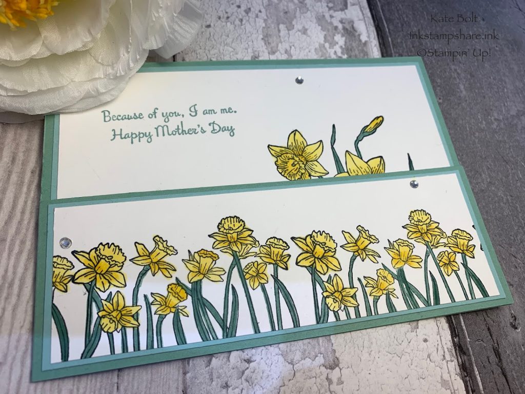 Mothers Day Card with you'Re Inspiring stamp set. You're Inspiring.