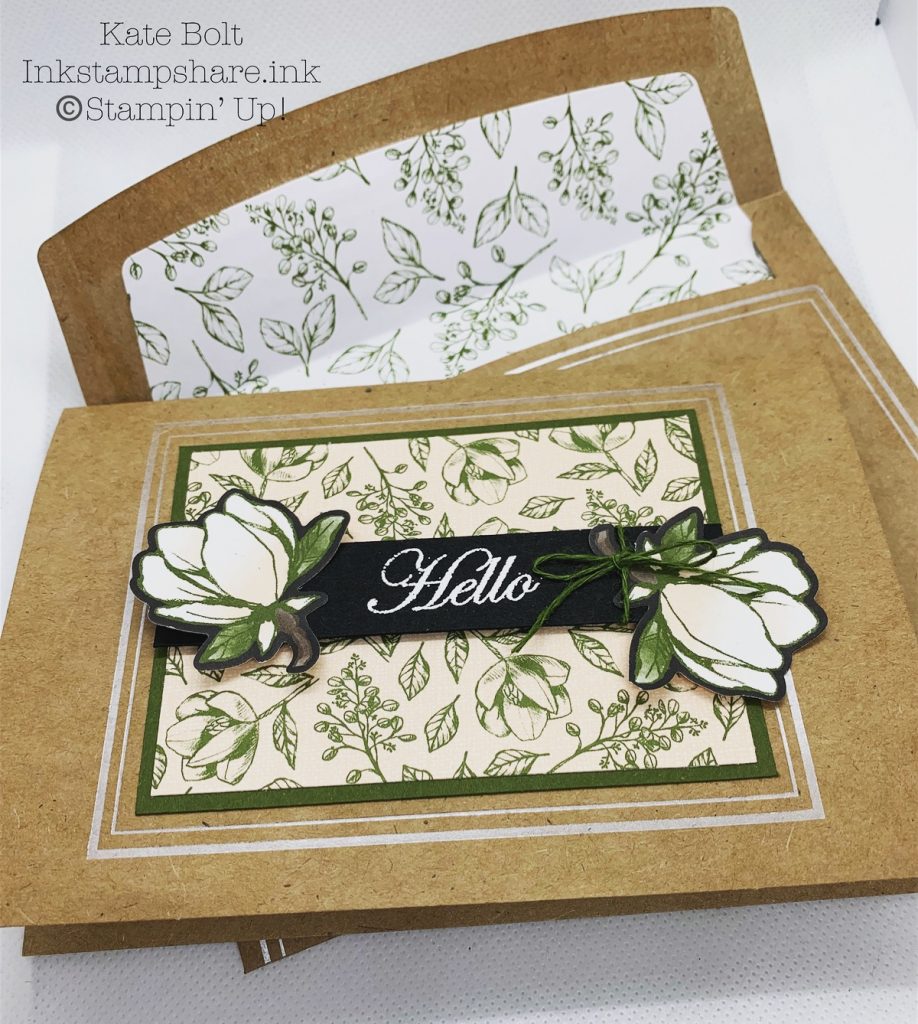 Magnolia Lane Hello Card Featuring Magnolia Lane cards and Envelopes