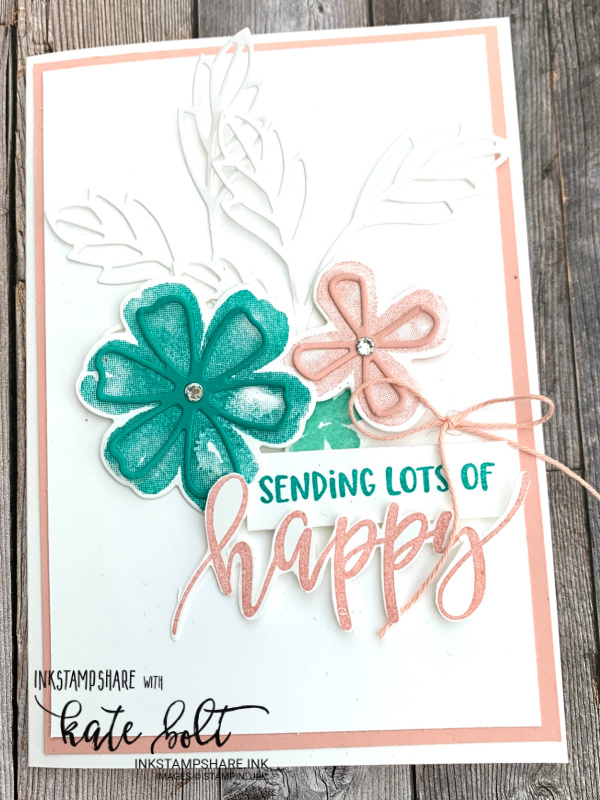 Pretty Perennials Happy Mail! Using the Pretty Perennials and Perennial Petals to create Happy Mail with YouTube tutorial of Facebook Friday replay