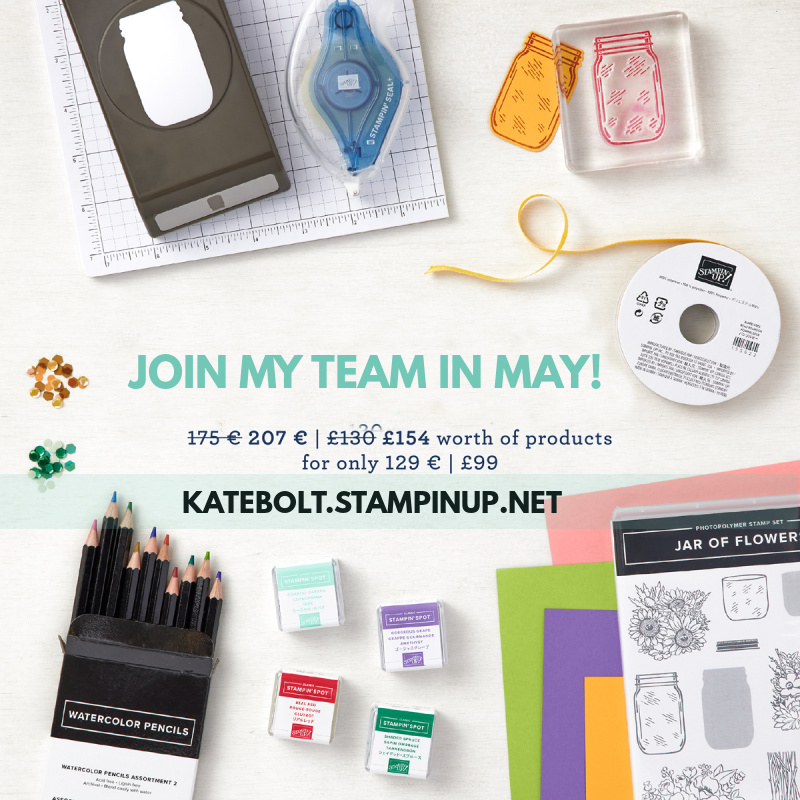 Join Stampin Up promotion for May 2021. Katebolt.stampinup.net. 